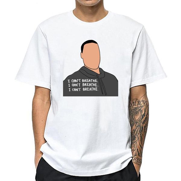 

mn287 i can't breathe i can't breathe men's t-shirt duan xiu, Gray;blue