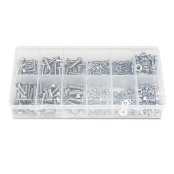 

stainless steel metric hex bolts head cap hexagon socket nut screw with elastic washer