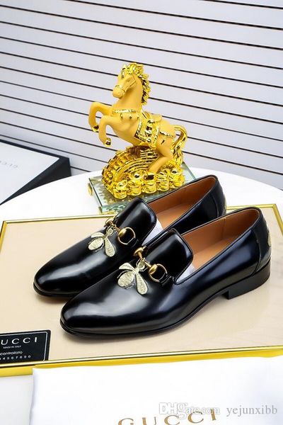 

a1 luxury men leather shoes gentleman's comfortable business stylish oxford shoes for men #2091, Black