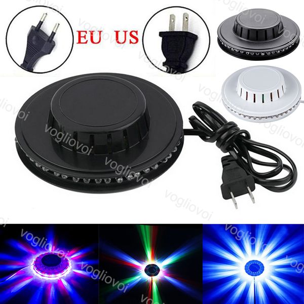 

laser stage lights ufo portable rgb 48 leds sound activated sunflower led lighting for ktv dj party wedding dhl