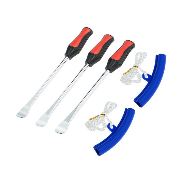 

tire change tool set tire dismounting mounting set kit tyre spoon lever tools rim protector sheaths for motorcycle car