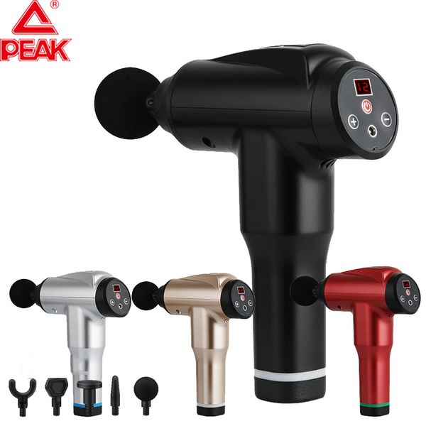 

muscle massage gun sport therapy massager body relaxation pain relief slimming shaping massager 5 heads