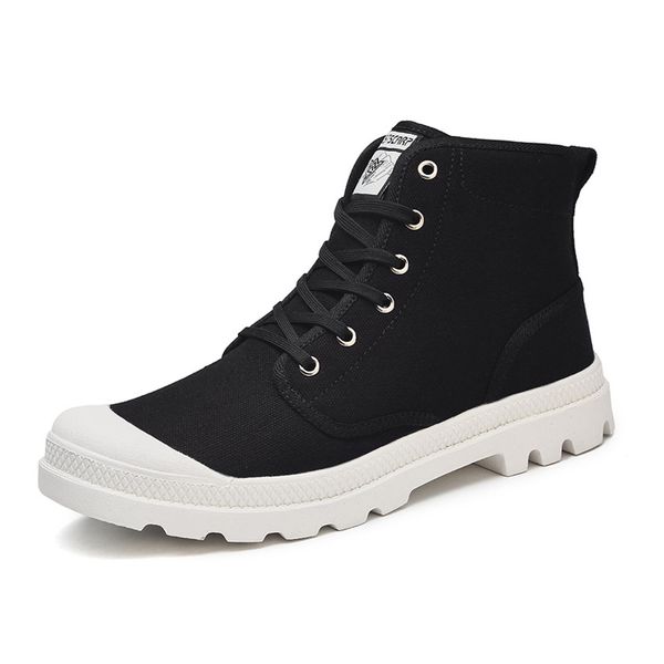 

new couple super warm man boot men winter snow boots keep warm boots plush ankle work shoes men snow, Black