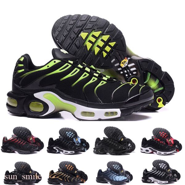 

2020 new arrivel tn plus running shoes for mens white black sunburst throwback future mens trainer fashion sports sneaker runners, Black;brown