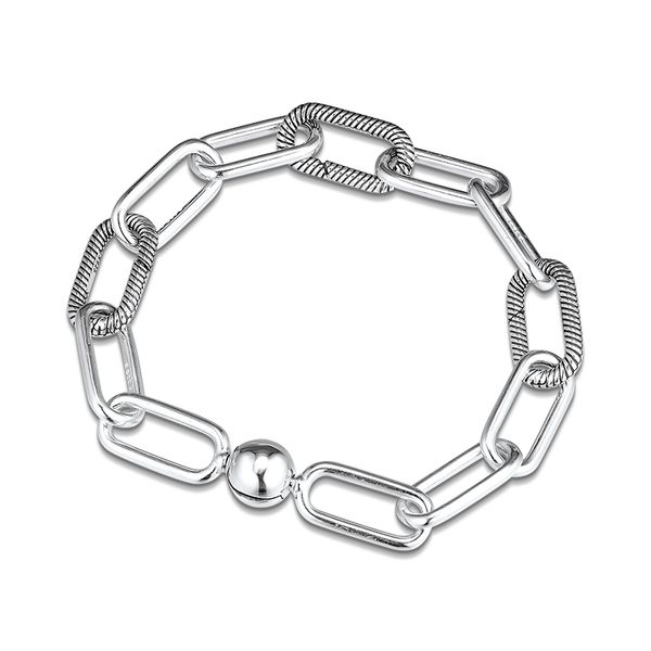 

ckk bracelet me link bracelets for women men pulseira feminina masculina pulseras mujer silver 925 bransoletki damskie, Black