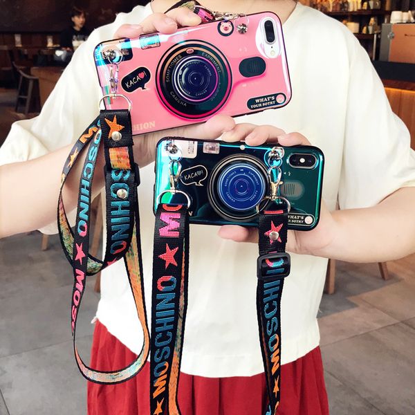 

3D ретро игрушки Дело камера для Samsung Galaxy Note 10 Plus 9 8 S10 S9 Plus S8 моды кремния крышка для