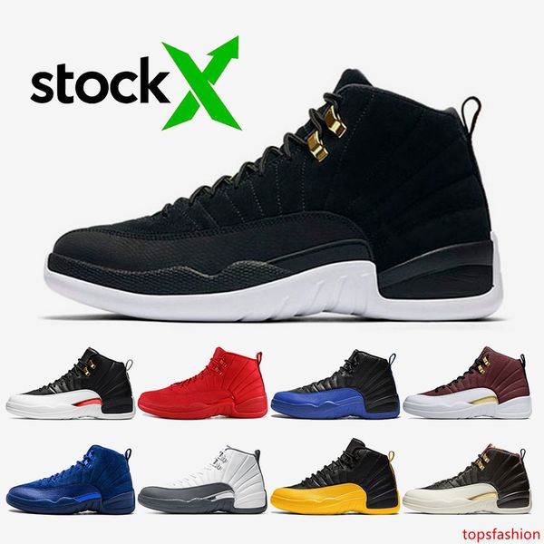 

reverse taxi suede 12 12s mens basketball shoes air game royal gym red university gold jumpman mens trainers sneakers
