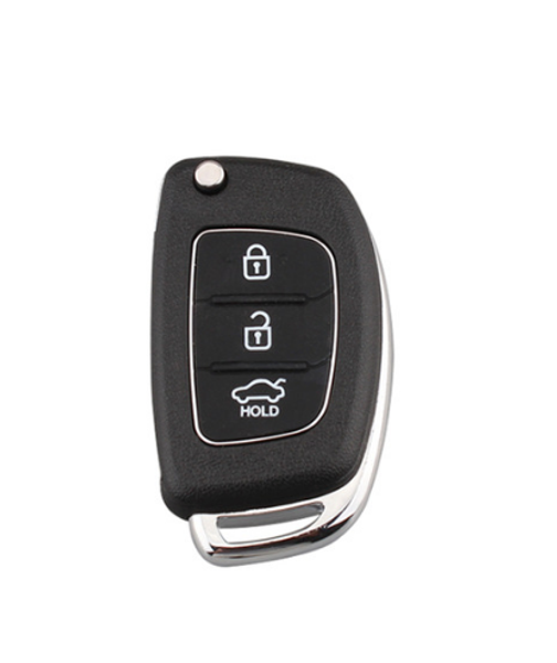 

xzcfor replacement 3/4 buttons remote key fob car key case cover styling for for ix35 i20 uncut blade shell