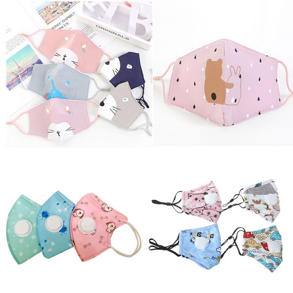 

fast shipping washable breathing valve mask forchildren's face mask with filter anti-dust and ,adjustable reusable pm2.5 designer mask