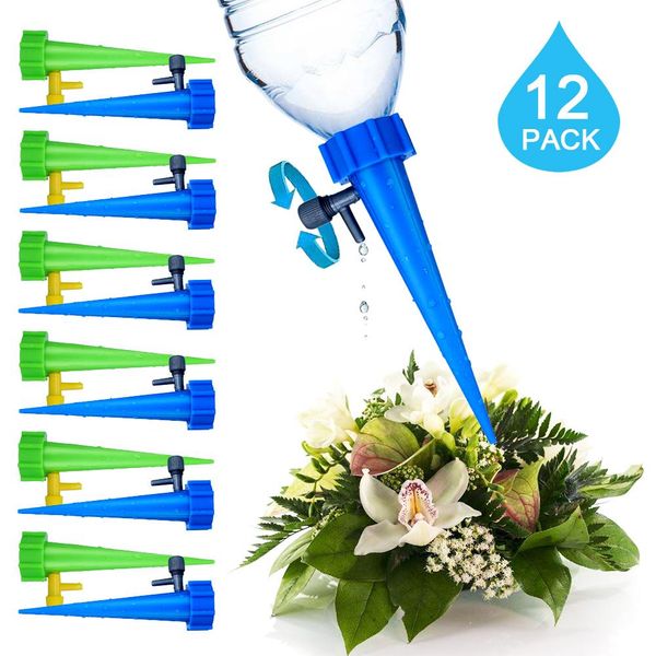 

garden supplies plant waterer self watering spikes system adjustable water flow drip irrigation watering device kits