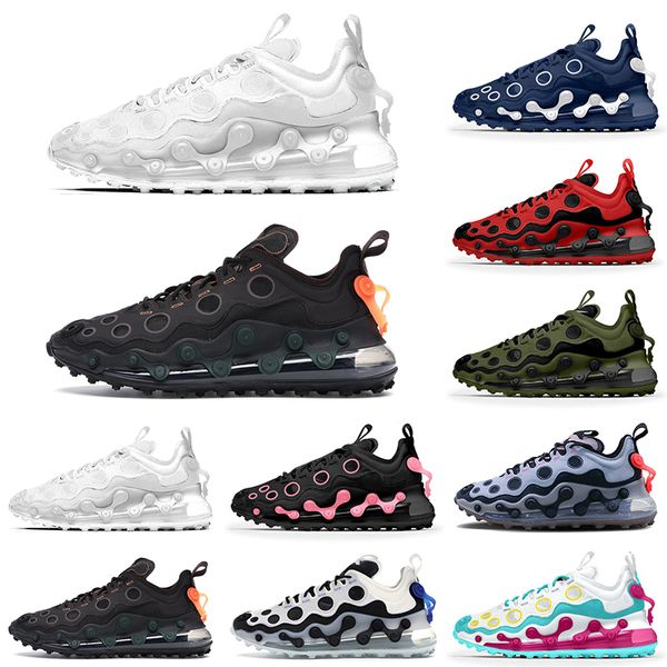 

ispa triple black platform running shoes mens trainers metallic silver reflect breathable men women sports sneakers size 36-45