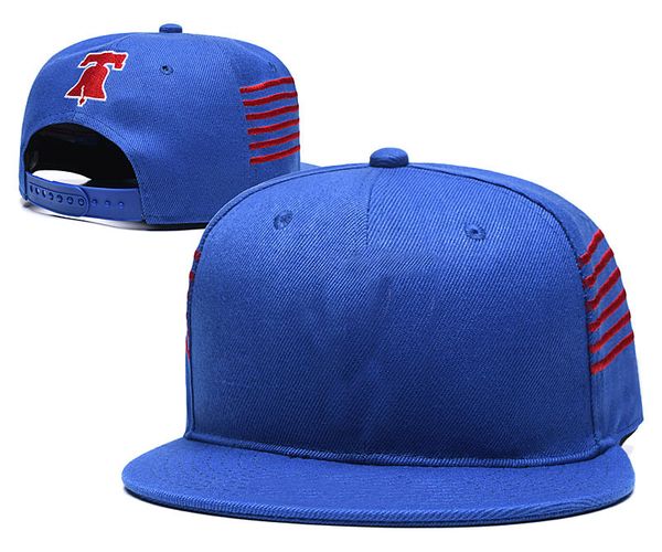 

2019 new philadelphia snapback cap baseball adjustable hat, Black;white