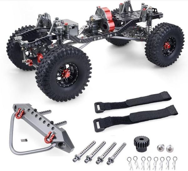 

rc crawler scx10 wrangler цельнометаллическая рама из углеродного волокна с чпу 313 колесная база