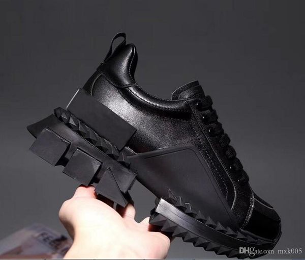 

2019 high-red bottom super king sneakers multicolor sorrento sneakers for women and men on the go designer shoes m889603, Black