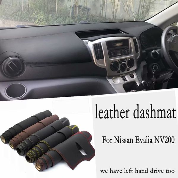 

for evalia nv200 2010 2011 2012 2013 2018 leather dashmat dashboard cover car pad dash mat sunshade carpet custom rhd