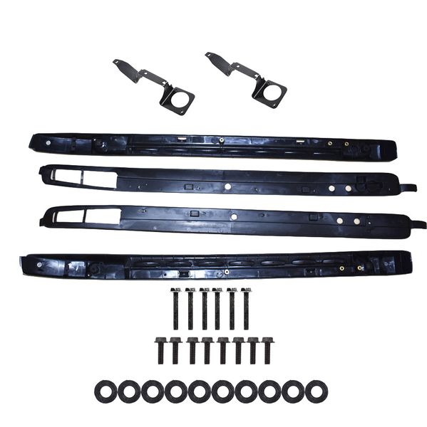 

stock roof rack rail cross bar for toyota tacoma 2005-2018 aluminium baggage