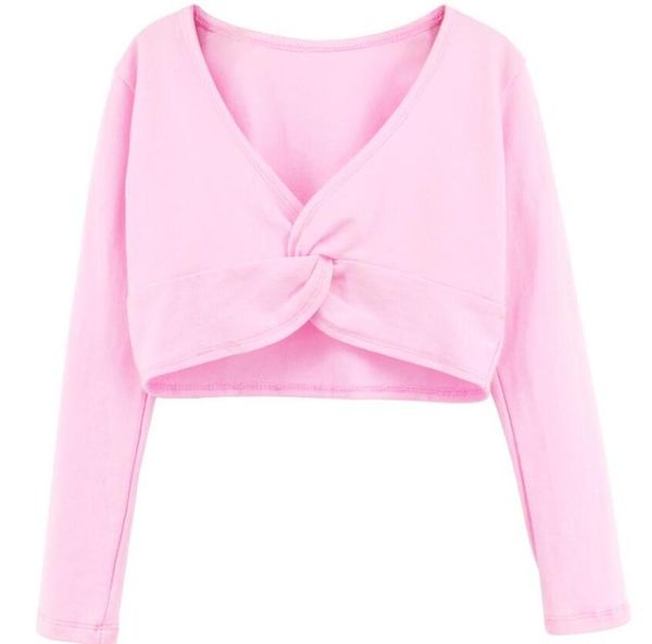

cute children's dance shawl long sleeve girl cotton small coat dance practice ballet dancing costume, Blue;gray
