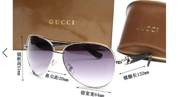 

polarized lens pilot fashion sunglasses for men and women brand designer vintage sport sun glasses with1318, White;black