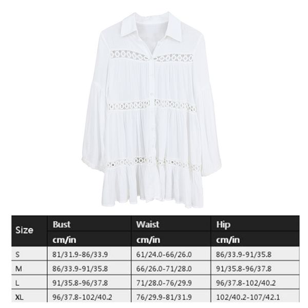 

women cover-ups long flare sleeve robe plage dress sun-proof bikini smock