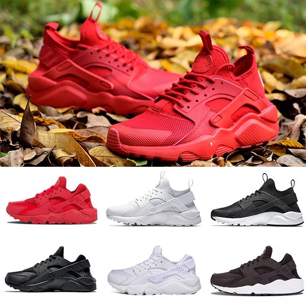 

3.0 4.0 Huarache Ultra Running Shoes For Men Woman Triple Black White Grey Red 4.0 Huaraches Sneakers Athletic Trainers 36-45