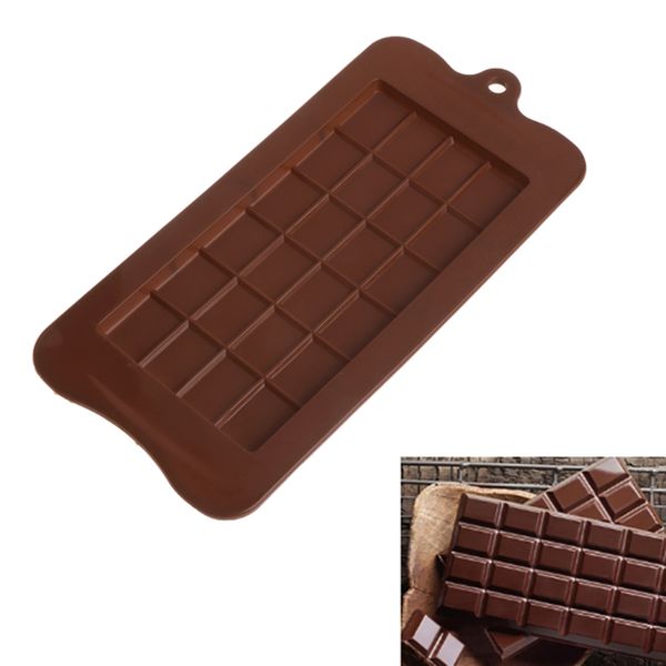 Square 24 Grid Chocolate Mold Cake Soap Mold Baking Ice Grid Mold Kitchen Bar Homemade Dessert Aids