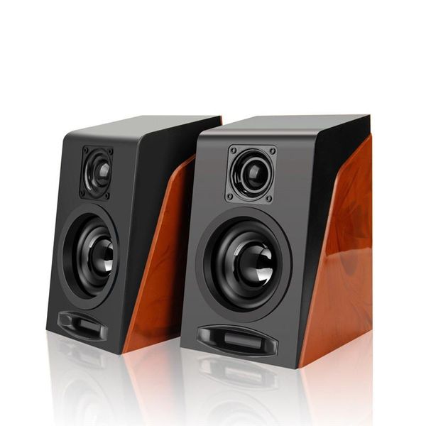 Modische Lautsprecher MiNi 950 Subwoofer, die alte Wege wiederherstellen Desktop-Kleincomputer-PC-Lautsprecher mit USB 2.0 3,5-mm-Schnittstelle