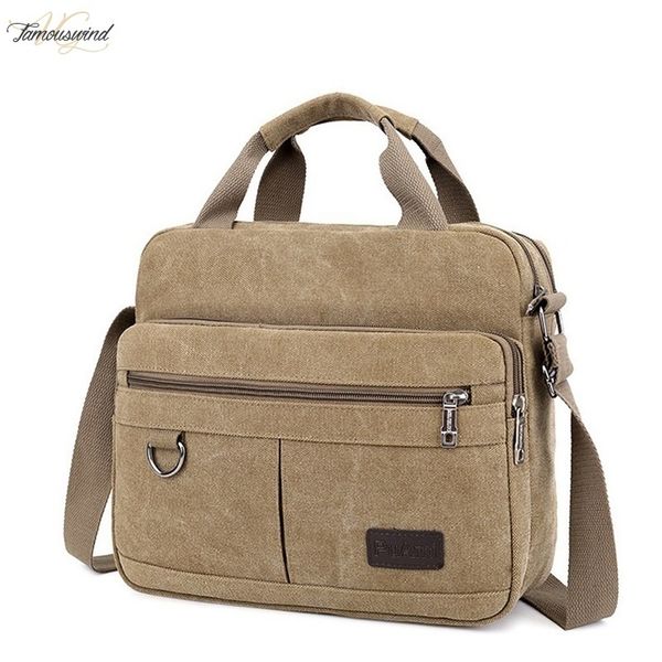 

men shoulder messenger bags for men canvas travel bag fashion handbag business vintage zipper hasp bag for women