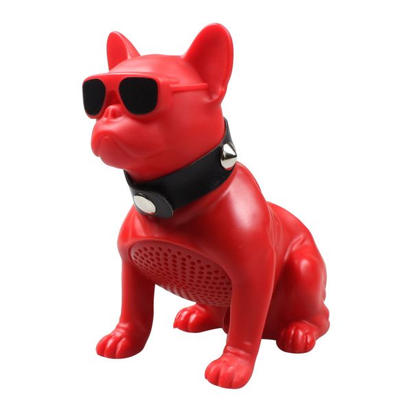 

Wirele peaker full body dog creative bulldog puppy bluetooth peaker with card fm radio m12 dhl free