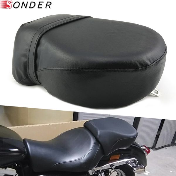 

motorcycle passenger seat accessories for - sportster xl 883 1200 883n xl883 xl1200 x48 rear seat cover parts