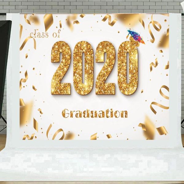 

большой fabric выпускной баннер 150x90cm прочный селфи фона 2020 бантинг выпускные banner декорации для вечеринок