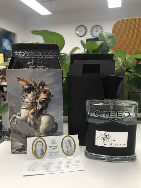 

Christmas present!120ml hot Creed aventus perfumes for men with long-lasting time charming smell good quality fast shipping