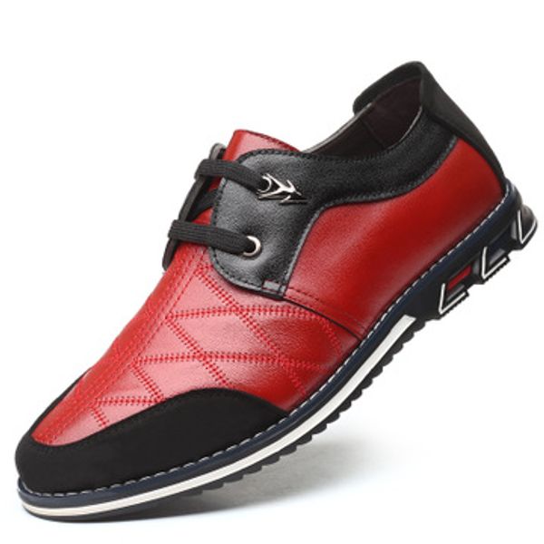 

leather men casual shoes brand 2019 new mens loafers moccasins breathable lace up black driving shoes plus size 38-48 dd336