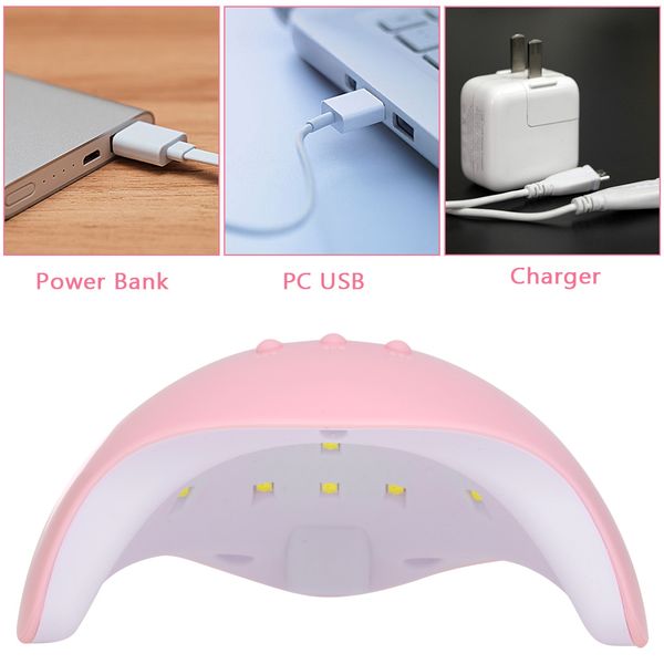 

1pcs 36w mini nail dryer portable uv led nail lamps gel polish drying machine auto sensor manicure lamp art tool