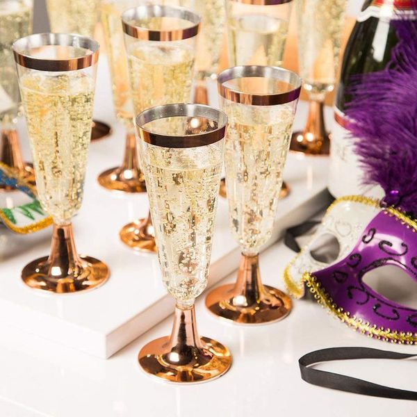 2019 Disposable Plastic Red Wine Glass Wedding Toasting Champagne