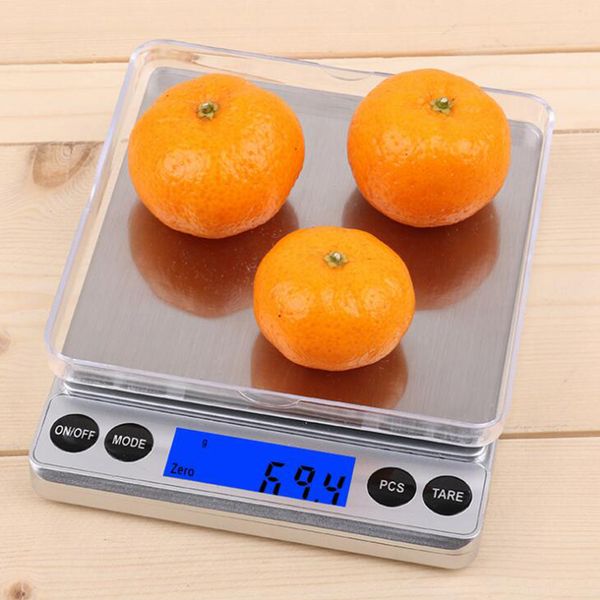 

Dropship I2000 Electronic Scale Multifunctional Kitchen Baking Food Table Scale High Precision 0.01g Tea Jewelry Scale