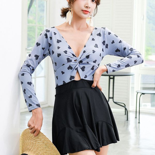 

women swimwear 2019 one piece bikinis female beach womens bathing suit new print swimsuit dress showing thin polyester, White;black