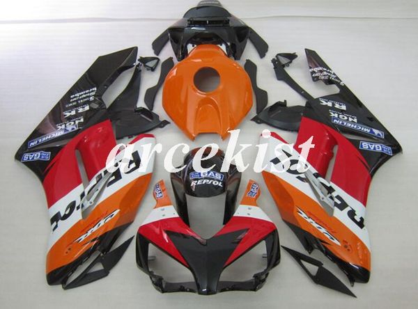 

injection mold new abs fairings kits fit for honda cbr1000rr 2004 2005 04 05 1000rr cbr1000 bodywork set orange black light