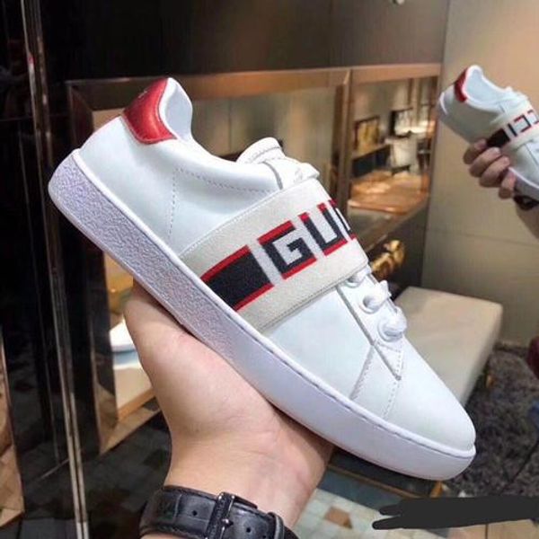 

the latest gg womens shoes luxury2 genuine leather fashion white womens casual shoes real leather quality comfortable breathable sneakes, Black