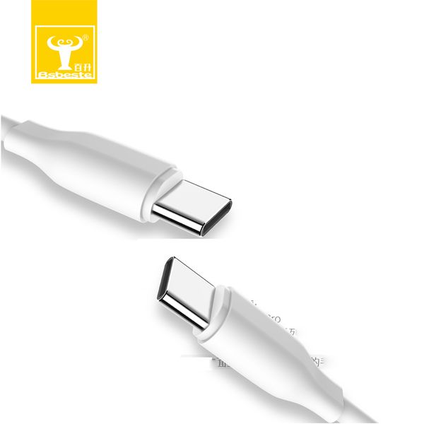 

3 1a type c cable fa t charging data cable for am ung lg huawei in flat retail packing