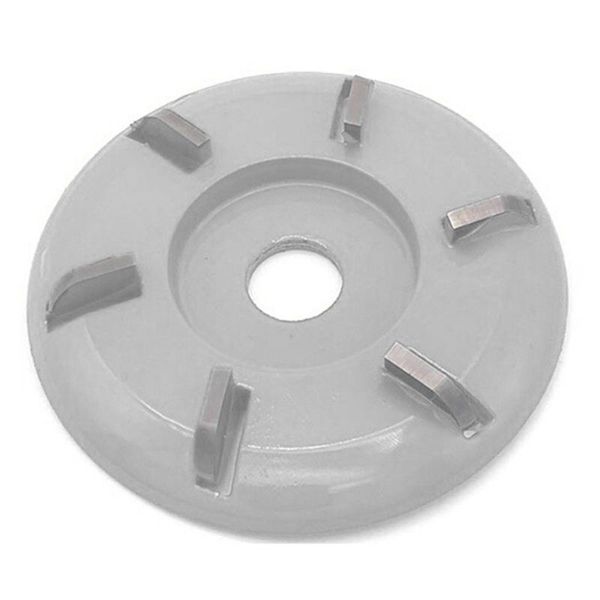 

90mm diameter 22mm bore silver rotary planer power wood carving disc angle grind