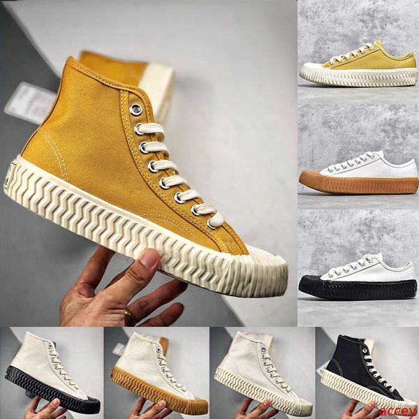 

old skool excelsior bolt canvas casual shoes vintage black yellow white mens womens high low flats luxury designer sports sneakers