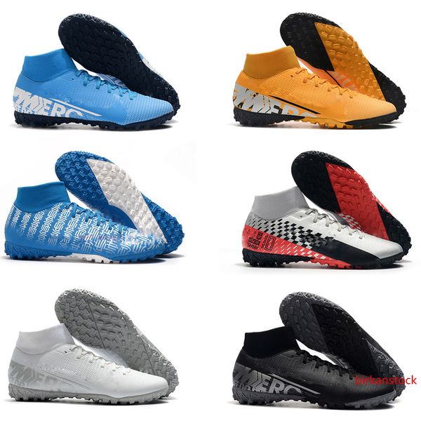 

новейший mercurial superfly 7 vii club tf ic крытый turf 360 cr7 роналдо неймар njr бутсы бутсы