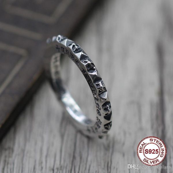 

s925 иое еѬебѬо мђжкое коло индивидђално ѬеѬо ил панк кѬе вокѬђг, Silver