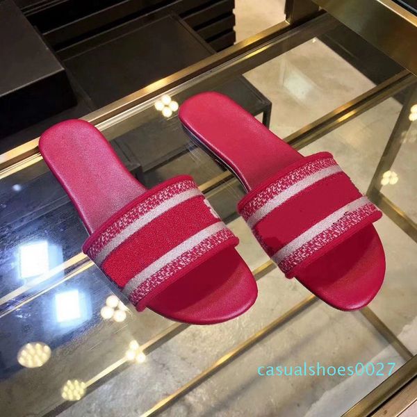 

h917 2019 new fashion designer women shoes printed non-slip designer women slippers indoor bathroom sandals 8 colors size 35-41 c27, Black