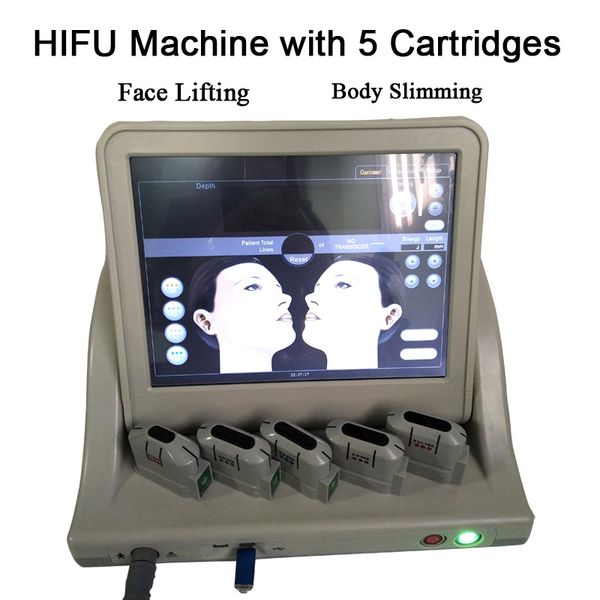 

hifu skin tightening face lift 2020 double chin removal machine body slimming hifu wrinkle removal machine