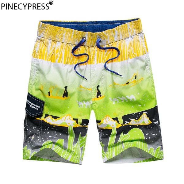

100% cotton soft anti-static anti-pilling man casual board short pants fashion printing male summer blue green beach men shorts, White;black