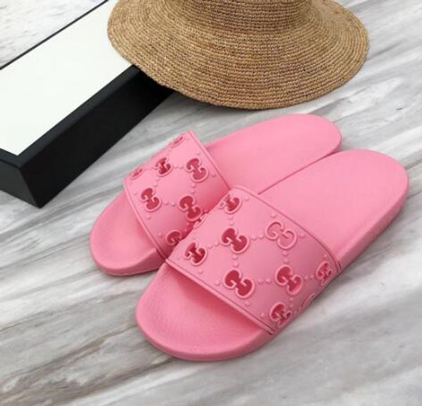 

2019 branded men women oft lipper fa hion boy girl letter lip on rubber ole flat lide andal ize eu35 45