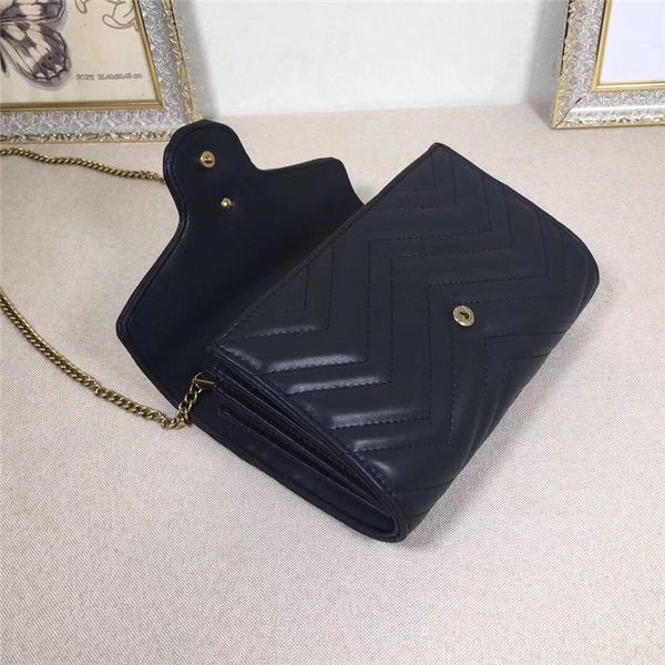 

quality designer mini crossbody flap black leather designer handbags with box packaging genuine leather crossbody for designer luxus purses