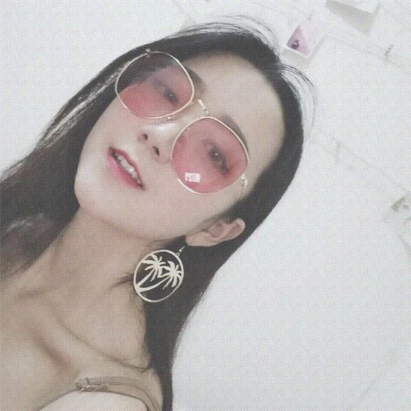 

women fashion european and american style sunglasses women ocean film elliptical large frame sun glasses 5 styles, White;black