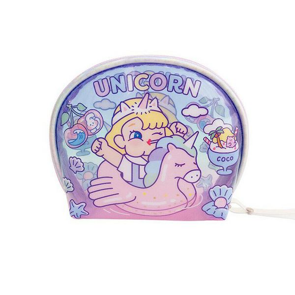 

new arrival small woman clear plastic pvc cosmetic bag wallet makeup zipper bag travel pouch